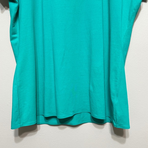 Lauren Ralph Lauren Short Sleeve Scoop Neck Tee Women XL Soft Lightweight Fitted - Picture 3 of 9